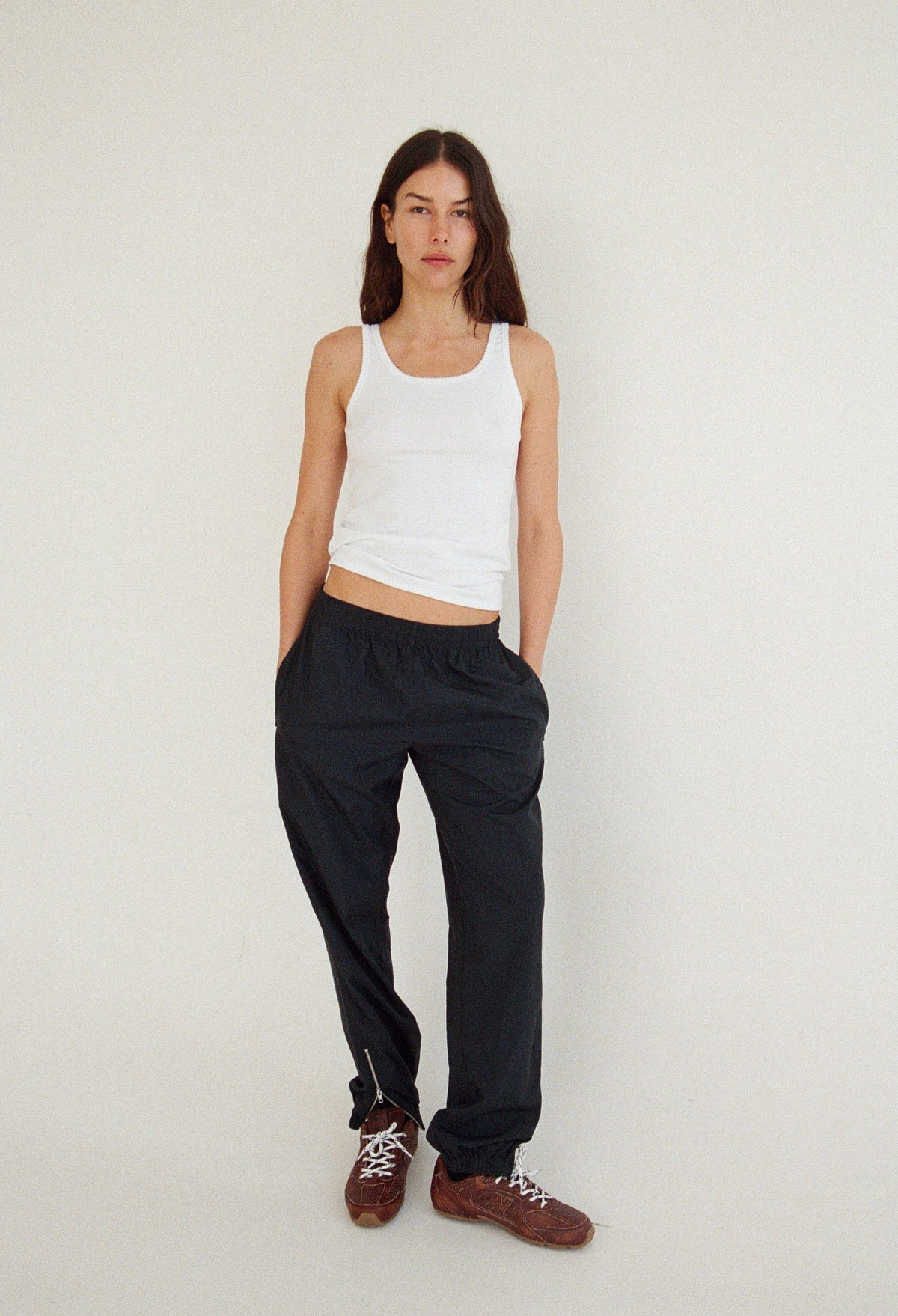 Spray Track Pant Black