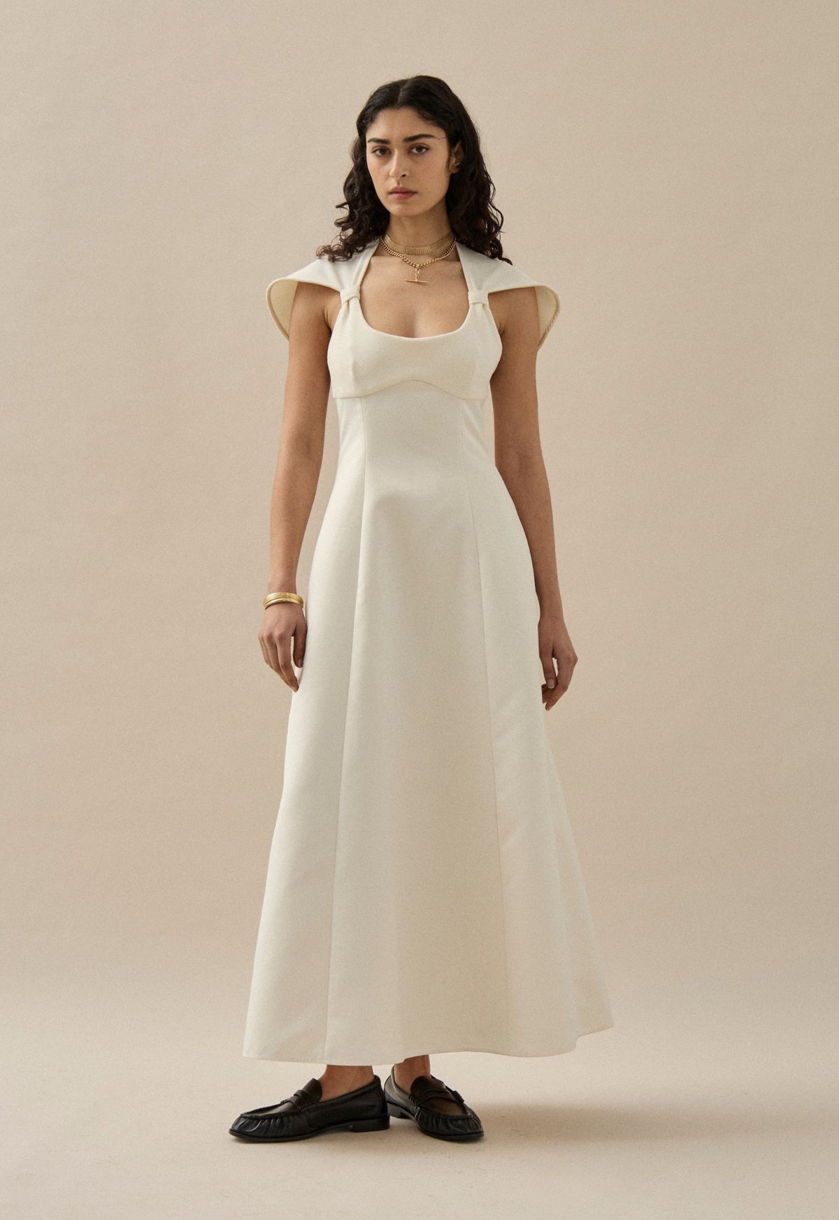 Capelet Dress