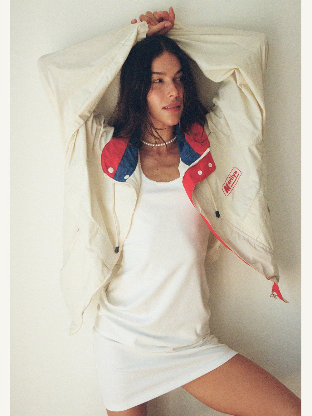 Scallop Edge Singlet Dress