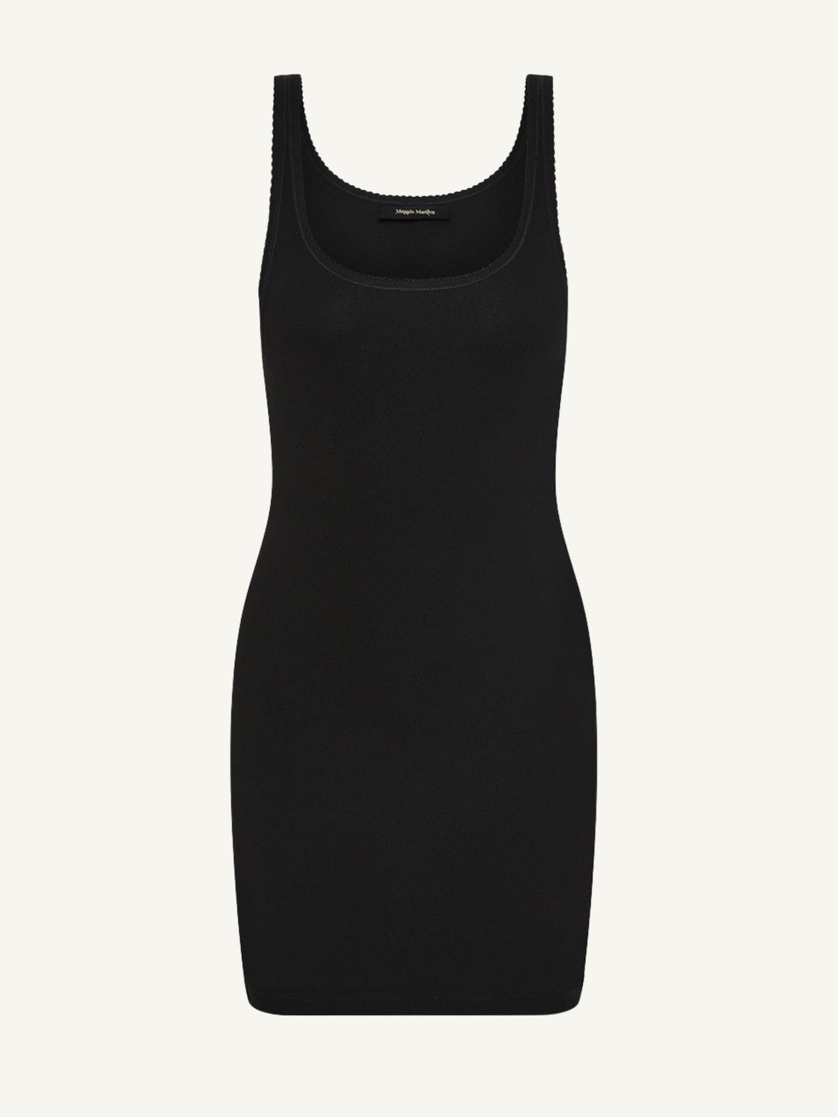 Scallop Edge Singlet Dress