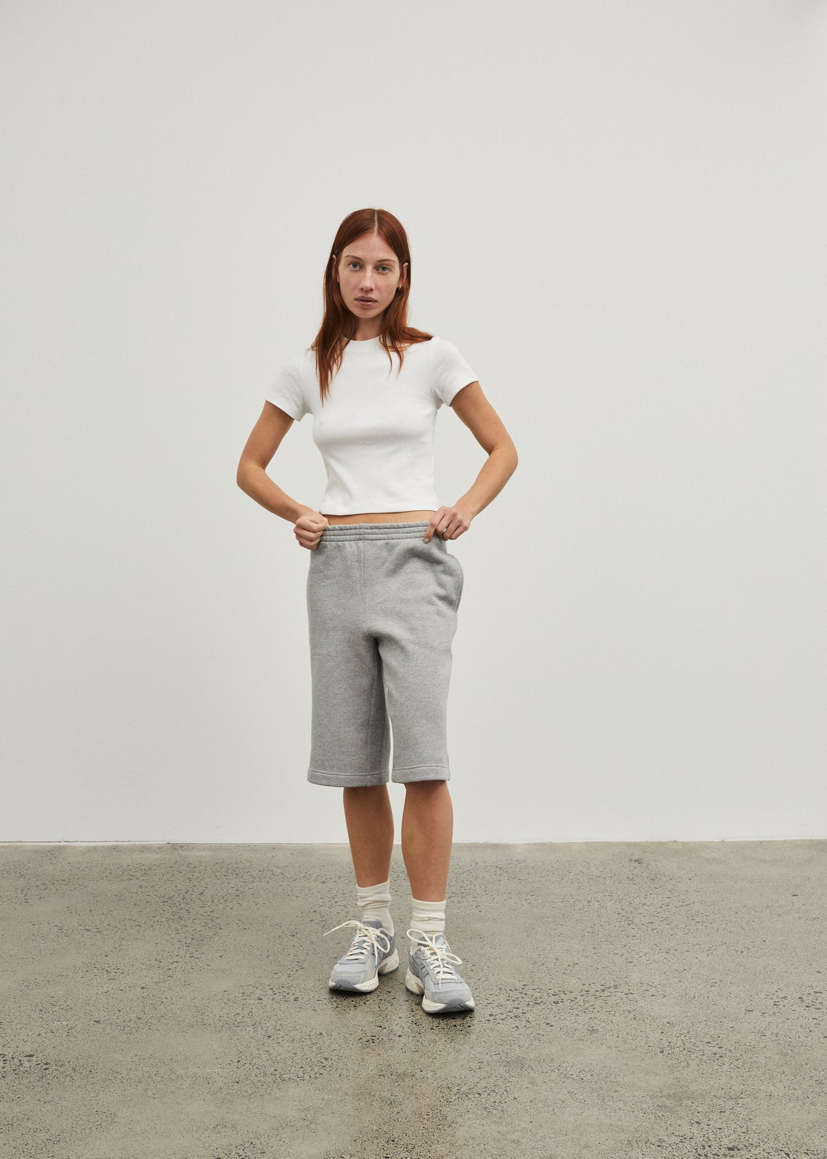 Longline Track Shorts