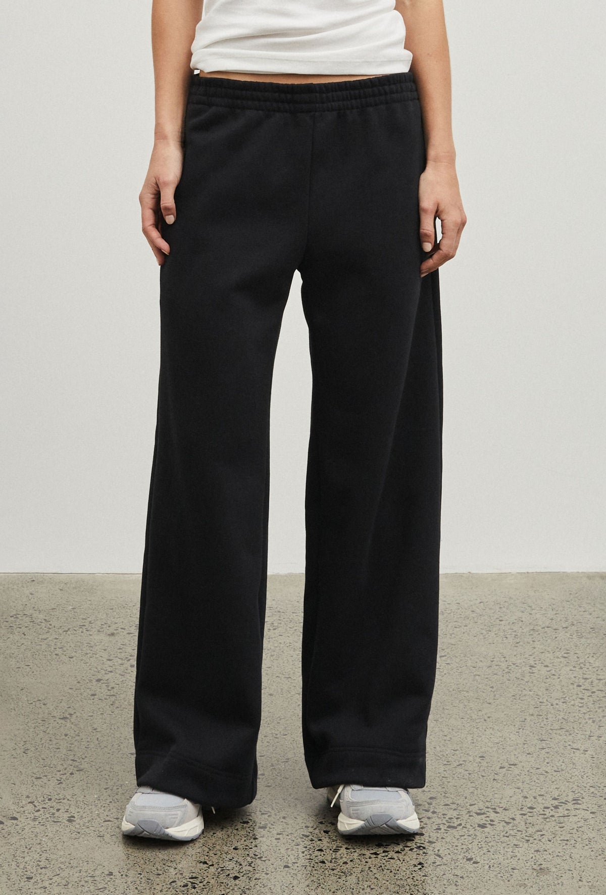 Wide Leg Track Pant