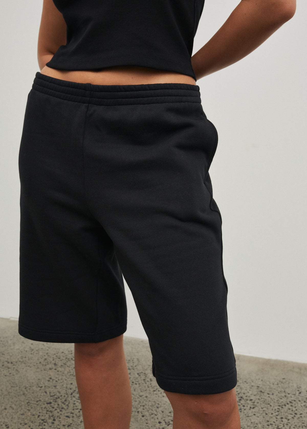 Longline Track Shorts