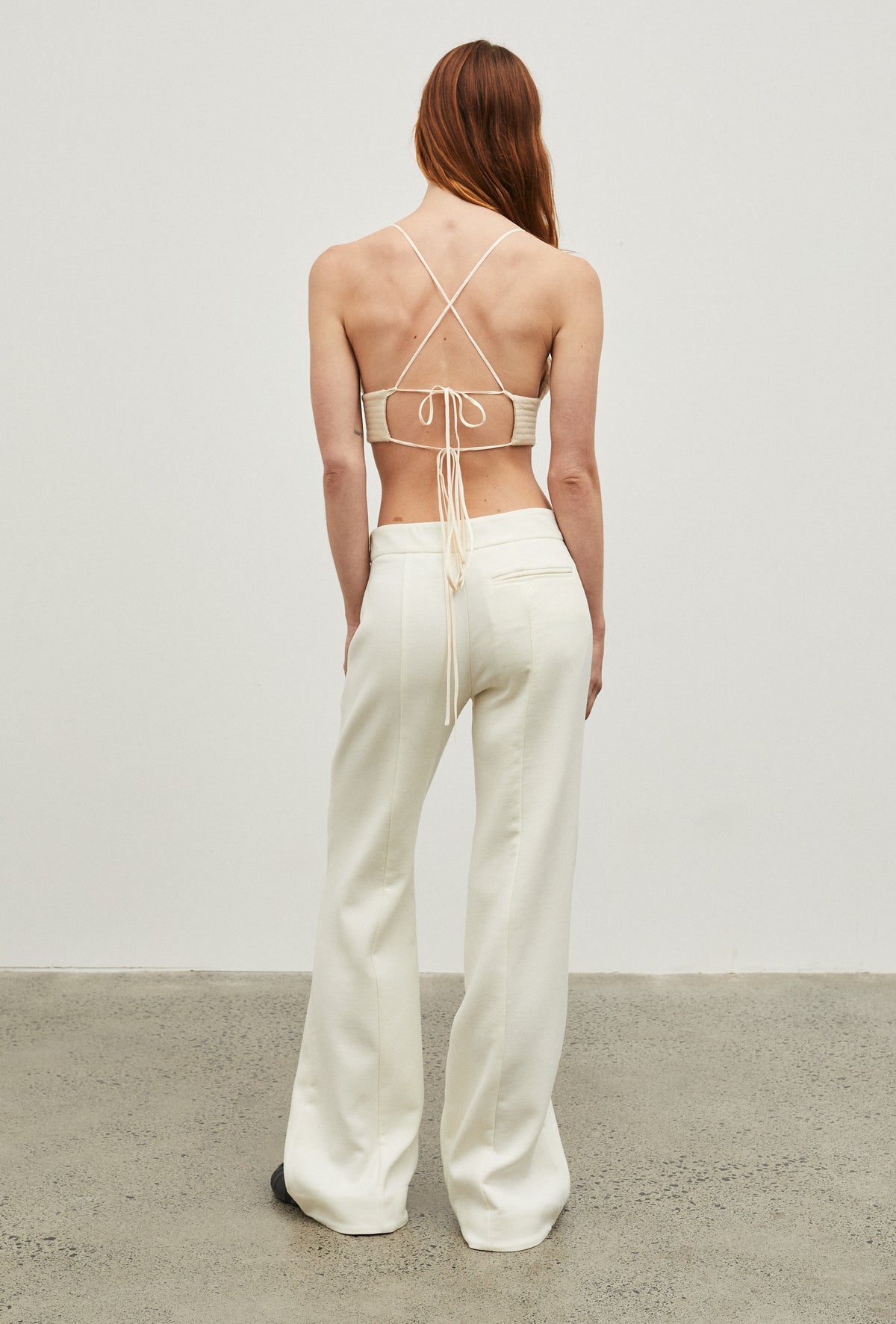Let Go and Live Bralette Oat