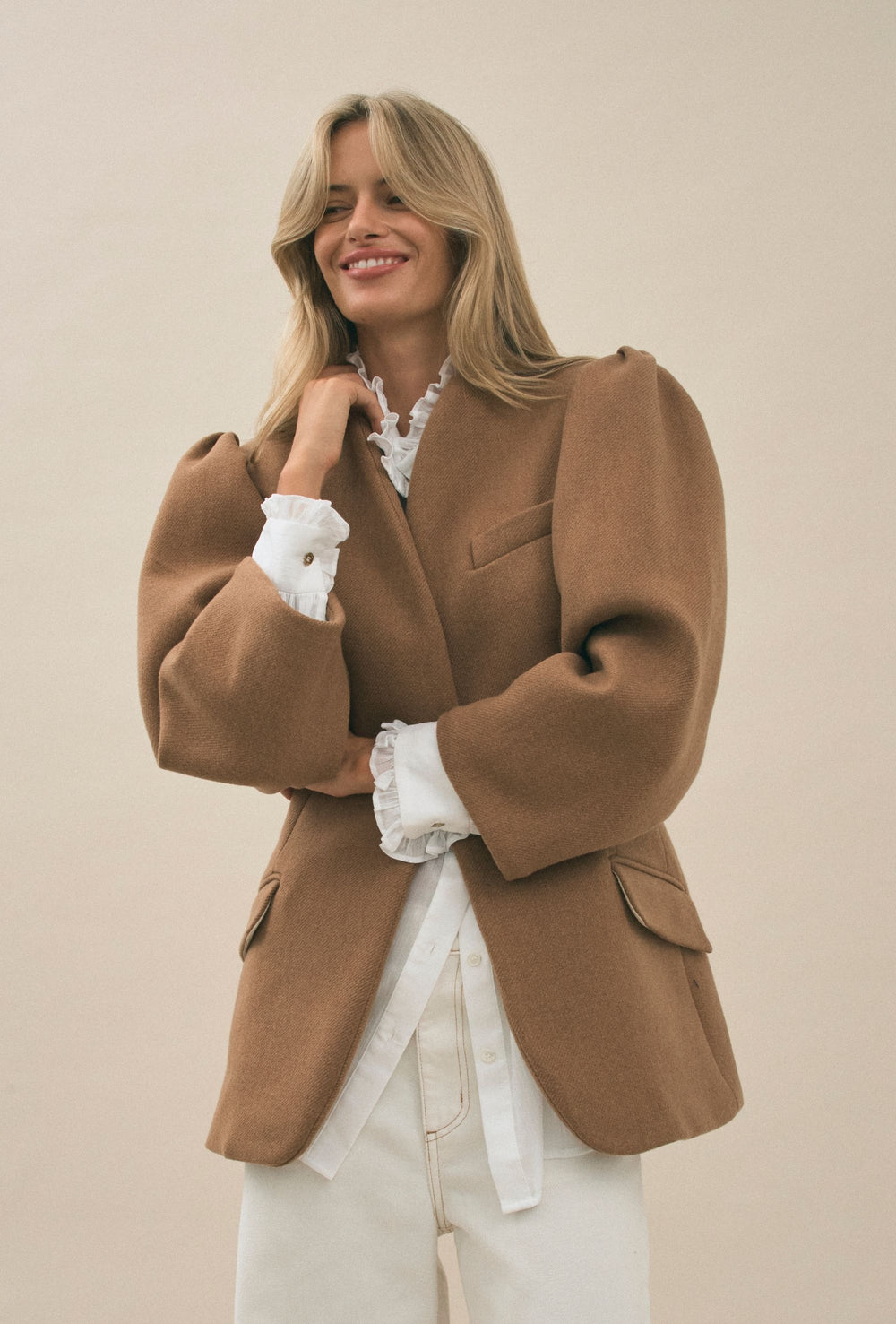 You Lift Me Higher Cashmere Jacket