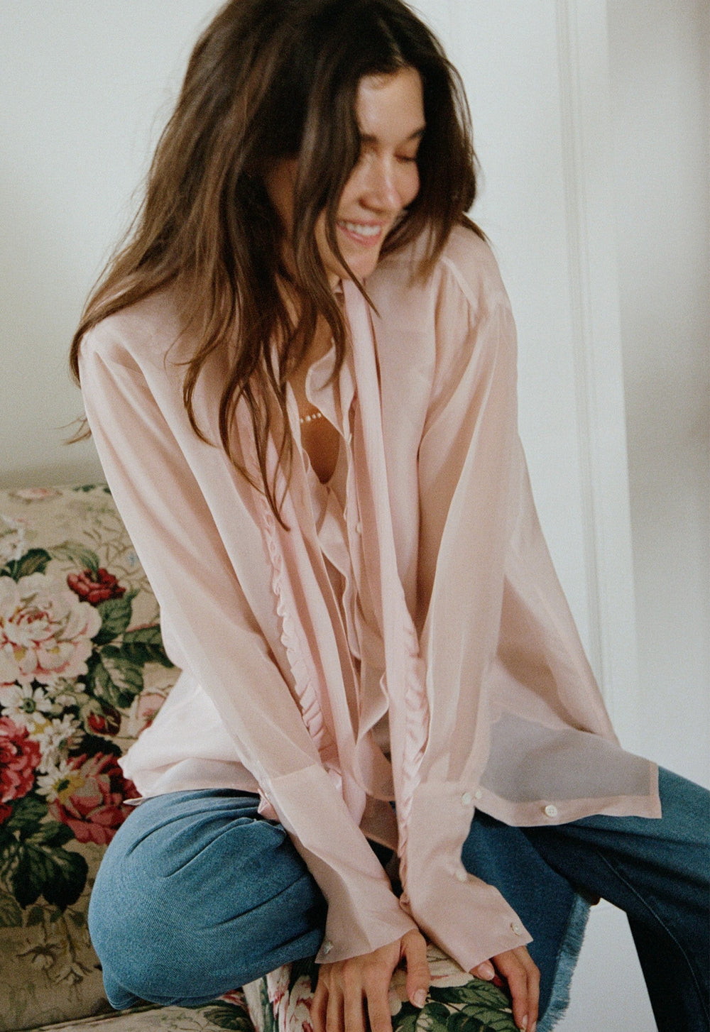 You Remind Me Of A Sunday Shirt-Blush Milk