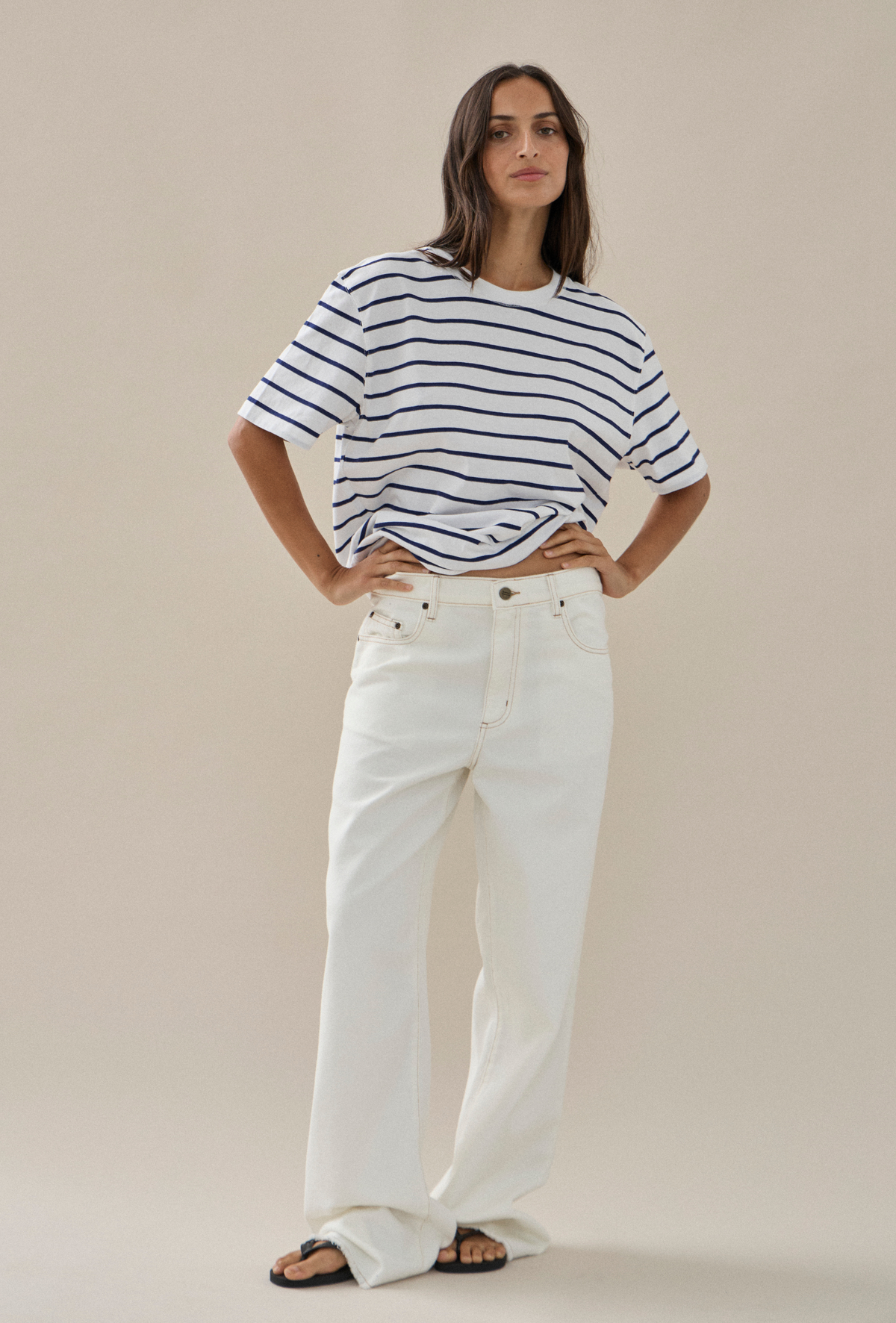 Short Sleeve Breton Tee