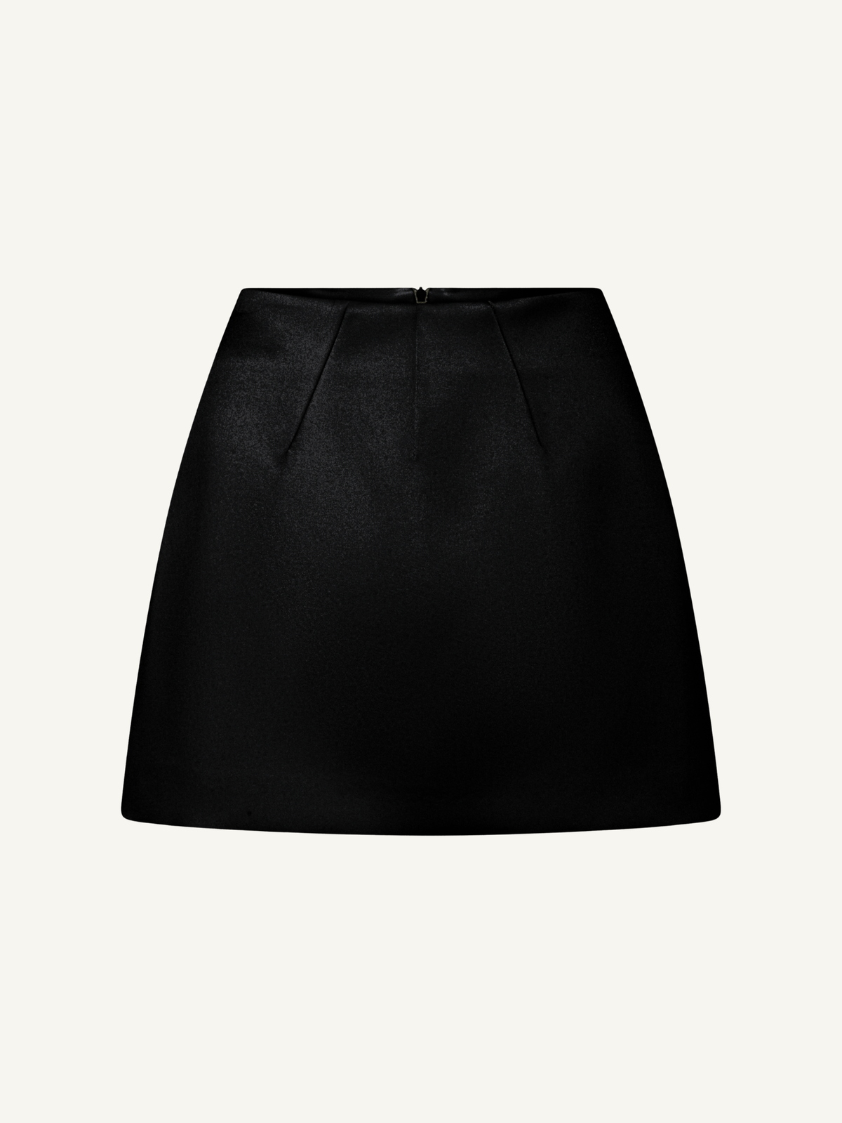 Satin Mini Skirt