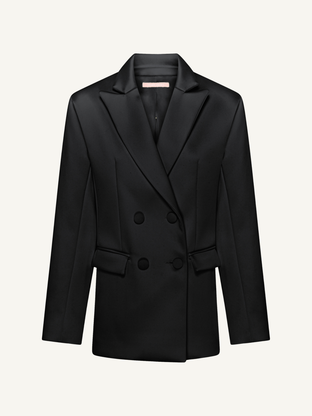 Satin Tuxedo Blazer