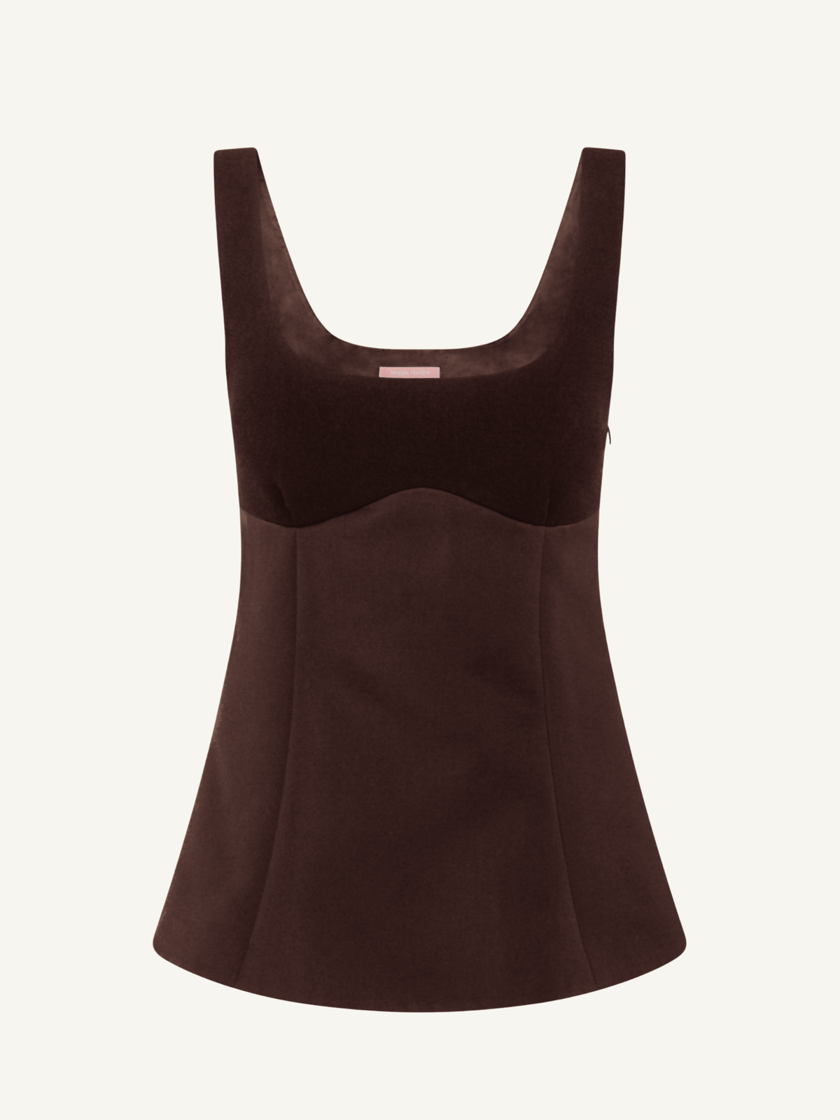 Tailored Crepe Top
