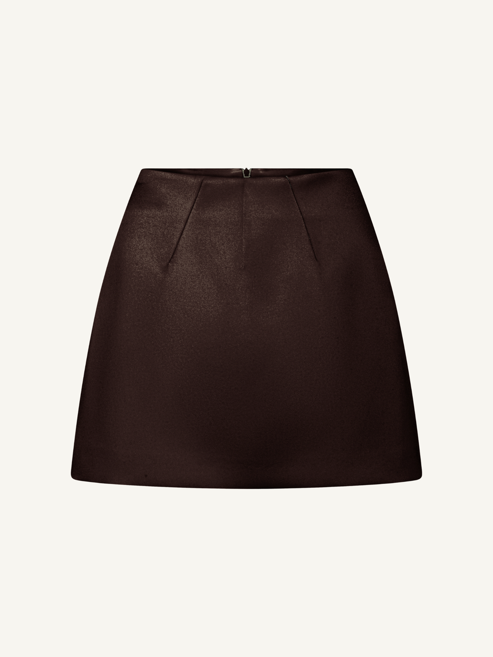 Satin Mini Skirt