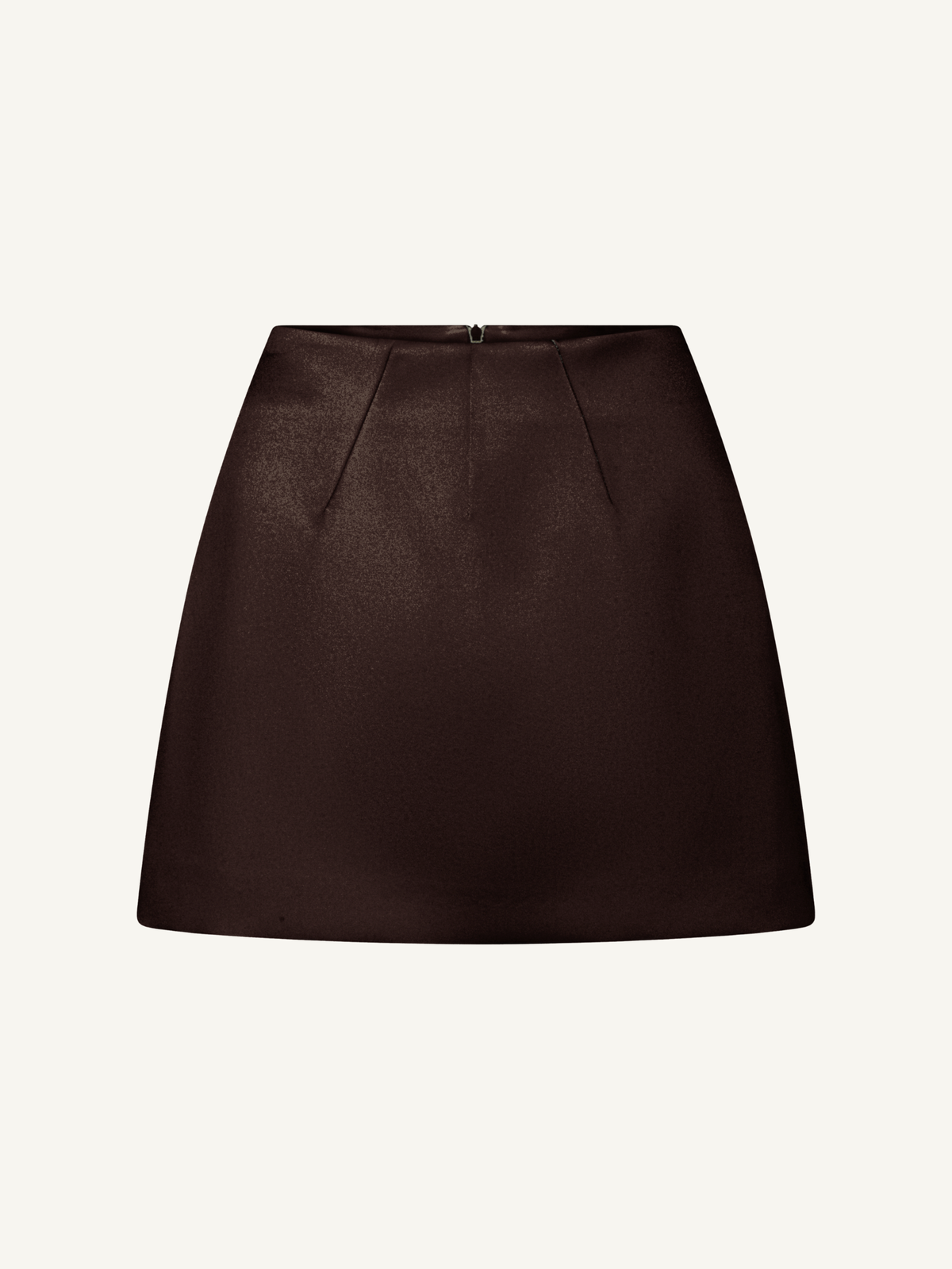 Satin Mini Skirt