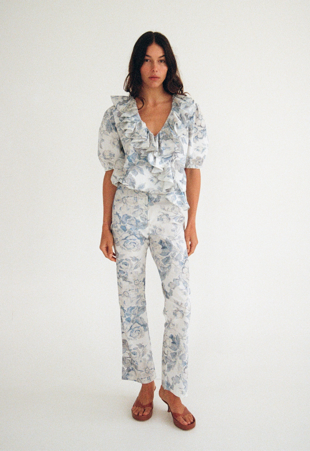Keep Your Edges Soft Short-Sleeve Blouse