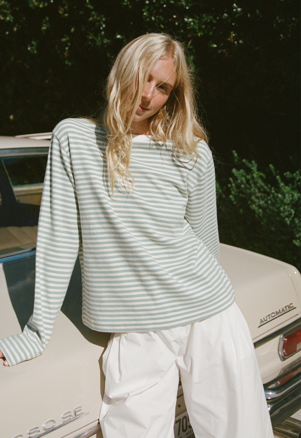 Long Sleeve Breton Pullover