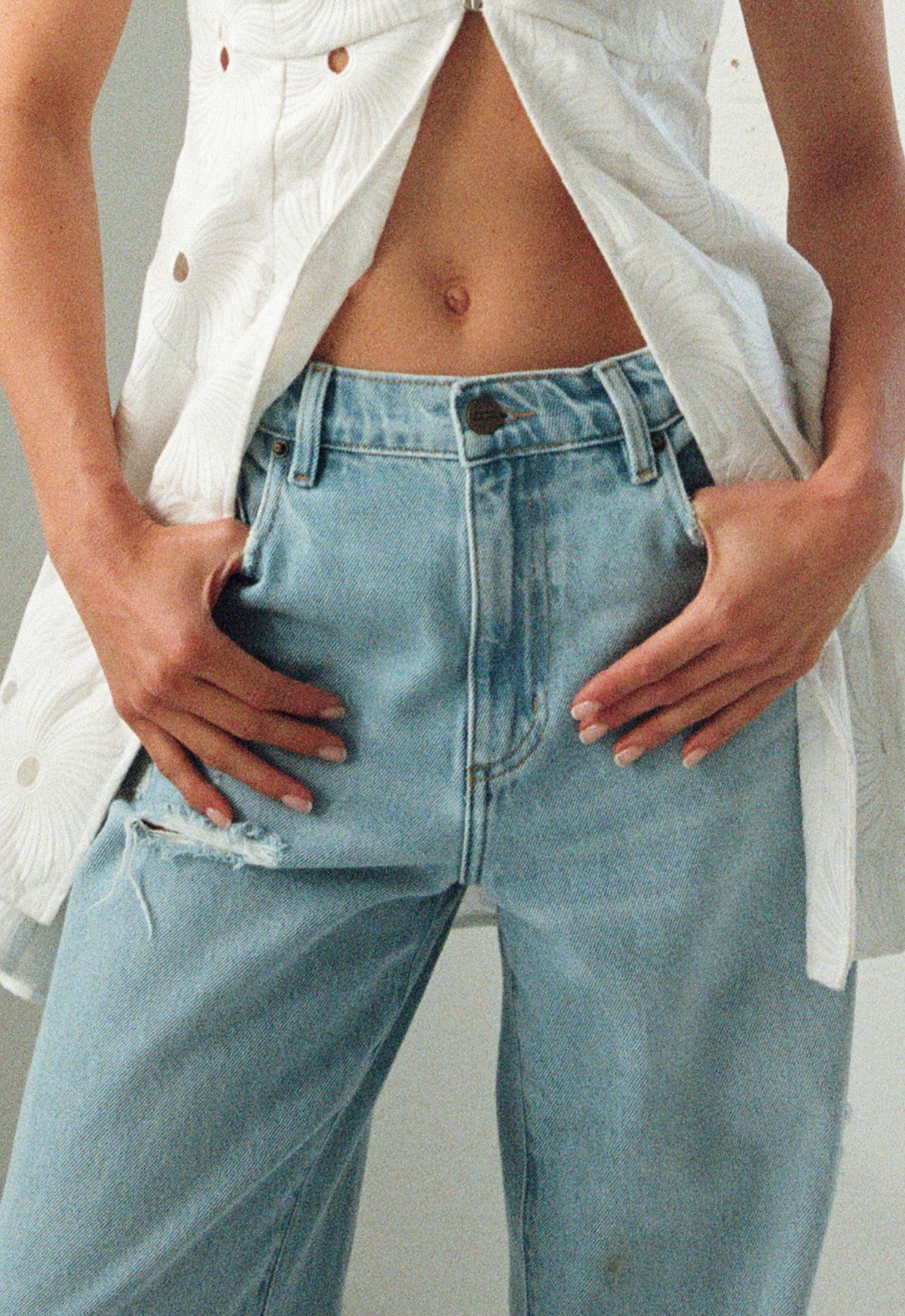Distressed Freddie Jean