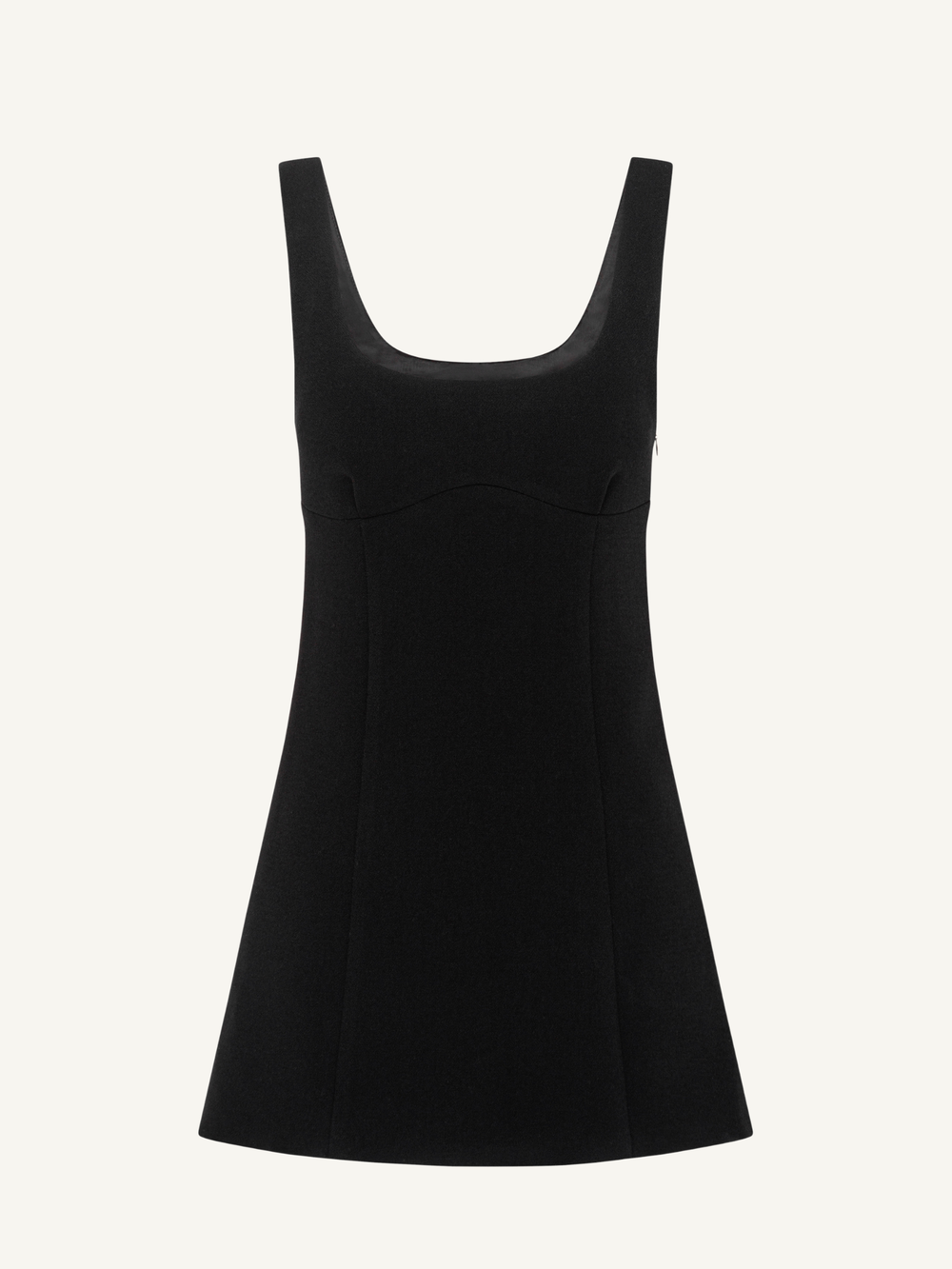 Tailored Crepe Mini Dress
